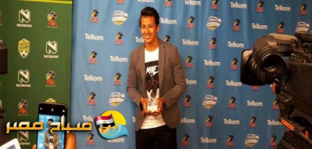 عمرو جمال يفوز بجائزة أفضل لاعب في كأس دوري جنوب أفريقيا