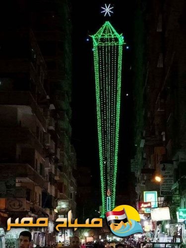 بالصور شاهد أكبر فانوس رمضاني فى الاسكندرية