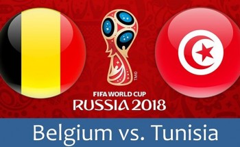 موعد مباراة تونس وبلجيكا مونديال روسيا