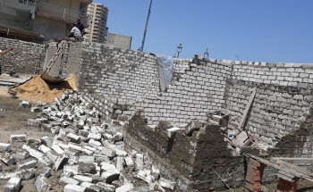 إيقاف أعمال بناء مخالف بحي المنتزه فى الإسكندرية