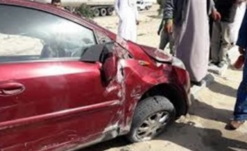 إصابة 3 أشخاص فى حادث تصادم سيارة بطريق القاهرة الإسكندرية الزراعى