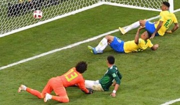 نتيجة وملخص مباراة البرازيل والمكسيك مونديال روسيا