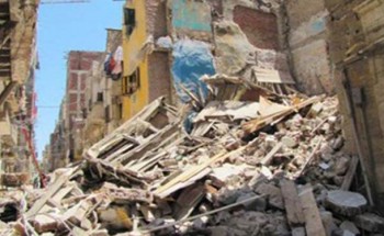 انهيار منزل فى الاسكندرية يسفر عن مصرع شخص واصابة اثنين