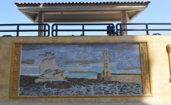 افتتاح جدارية (إسكندرية الجميلة) بكورنيش المنتزة ثان
