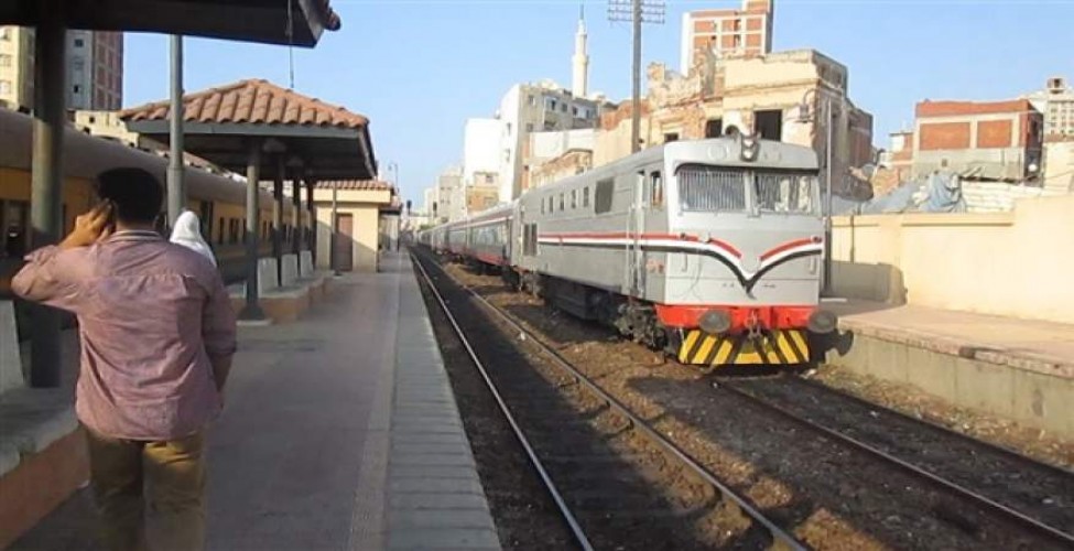 سقوط عجلة من الجرار تؤخر قطار الإسكندرية المنصورة