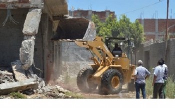 إزالة تعديات على أملاك الدولة بقرية 18 بنجر السكر بالإسكندرية