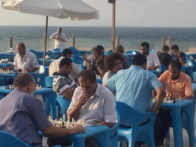 بدء مسابقة الشطرنج الدولية بنادي المهندسين في الإسكندرية