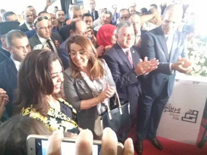 وزيره التضامن الاجتماعي تصل دمياط لافتتاح معرض فيرنكس دمياط للأثاث برفقة المحافظ