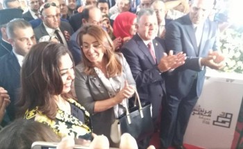 وزيره التضامن الاجتماعي تصل دمياط لافتتاح معرض فيرنكس دمياط للأثاث برفقة المحافظ