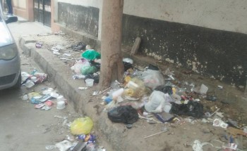بالصور قبل الدراسة بايام القمامة والارصفة الغير ممهده تحاصر اسوار مدارس دمياط