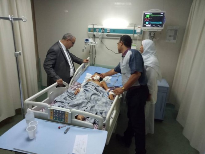 وكيل الصحة بدمياط يتفقد مستشفي رأس البر المركزي و طوارئ كفر سعد لفحص مؤشرات الاداء