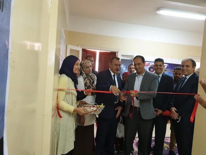 افتتاح مقر إدارى لصندوق مكافحة وعلاج الإدمان داخل مبنى مديرية التضامن الاجتماعي بدمياط