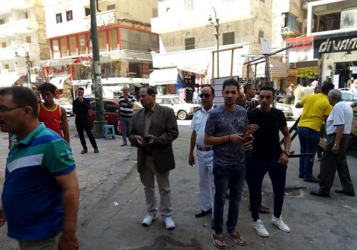 بالصور حملات إزالة إشغالات بحي المنتزه أول فى الإسكندرية