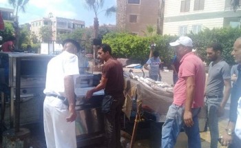 بالصور حملات إزالة إشغالات مكبرة بحي المنتزه فى الإسكندرية