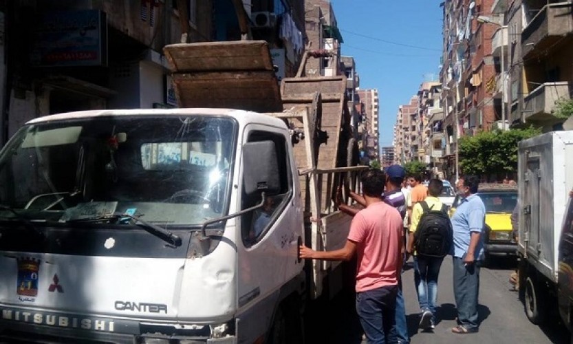 حملات إزالة اشغالات وتعديات بنطاق حي شرق في الإسكندرية