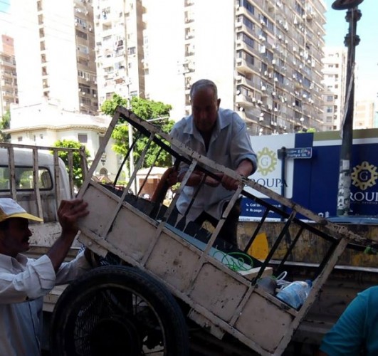 بالصور حملات إزالة إشغالات مكبرة بحي شرق فى الإسكندرية