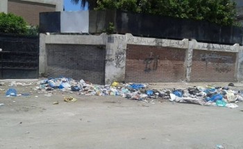 غضب أهالي طلاب مدارس أبيس بالإسكندرية بسبب انتشار القمامة