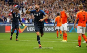 منتخب فرنسا يحقق فوزًا صعبًا على ضيفه الهولندي