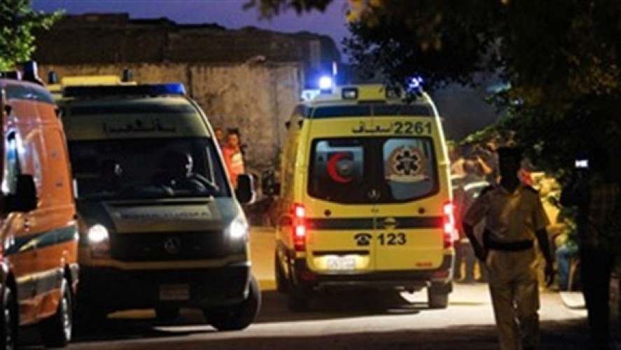 إصابة طالب فى حادث تصادم  دراجة بخارية وسيارة ملاكي في منية النصر