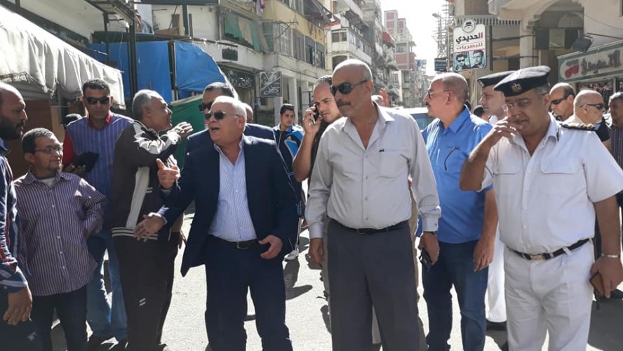 تشديدات صارمة من محافظ بورسعيد باستمرار حملات فتح الشوارع