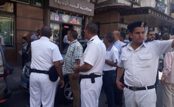 حملات إزالة إشغالات مكبرة بحى وسط فى الإسكندرية