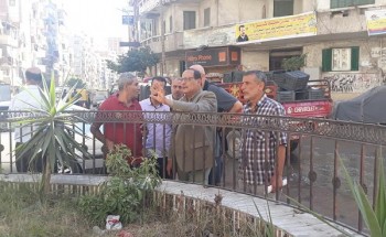 بالصور حملات مكثفة لإزالة التعديات والإشغالات بحى المنتزه بالإسكندرية