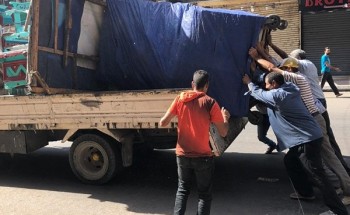 بالصور حملات مكبرة لإزالة الإشغالات بحى شرق فى الإسكندرية
