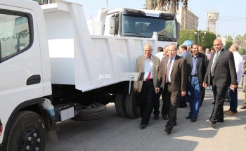 دعم منظومة النظافة بكفر الشيخ بمعدات جديدة بتكلفة 5 مليون جنيه بالخطة الاستثمارية 2018/2019