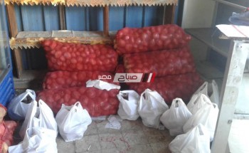 توزيع 700 طن بطاطس بمحليات دمياط بسعر 7 جنية للكيلو لتوفير المواد الغذائية بأسعار مخفضة للمواطنين