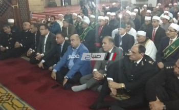 محافظ الإسكندرية يشهد الاحتفال بالمولد النبوي بالمرسي أبو العباس