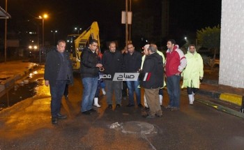 محافظ الإسكندرية يكلف بتفقد خطة تصريف مياه الأمطار بالعجمي