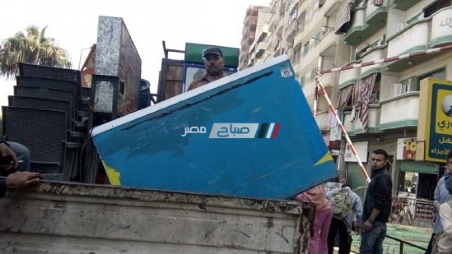 حملات مكبرة لتنفيذ 13 قرار ازالة سقائف في حي شرق بالإسكندرية