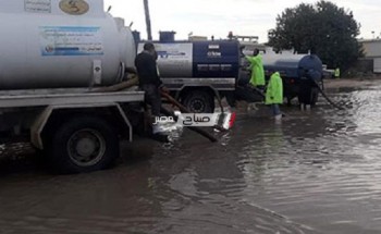بالصور غرق عدة مناطق بمياه الأمطار بالإسكندرية.. والمحافظة تتابع شفط المياه