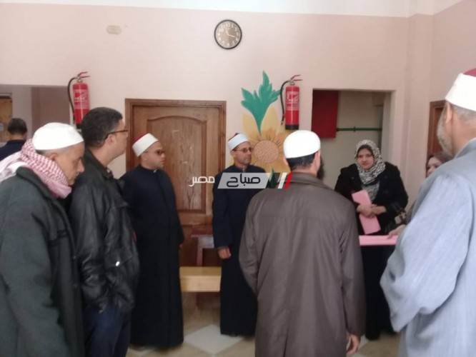 وكيل الأوقاف دمياط يتفقد مسجد الفتح بالرحامنه تمهيدا لتنفيذ حكم المحكمه بإسترداده