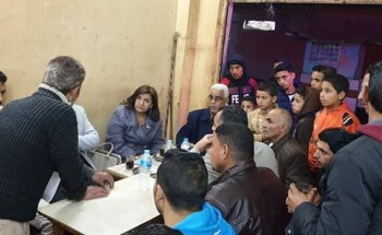 برلمانية تستجيب لدعوة أهالي قرية الإبراهيمية القبلية مركز كفر سعد بدمياط