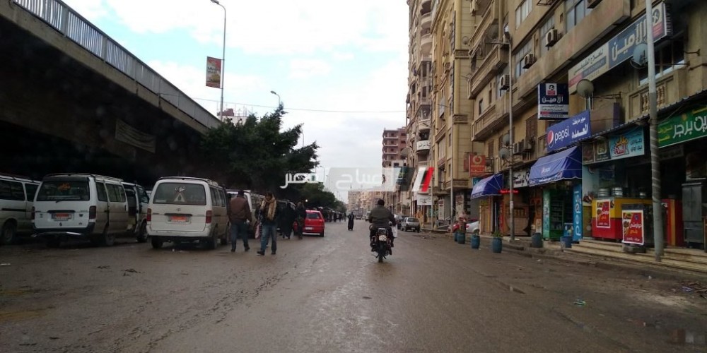 سقوط أمطار خفيفة على كل أنحاء محافظة دمياط وانخفاض ملحوظ في درجات الحرارة