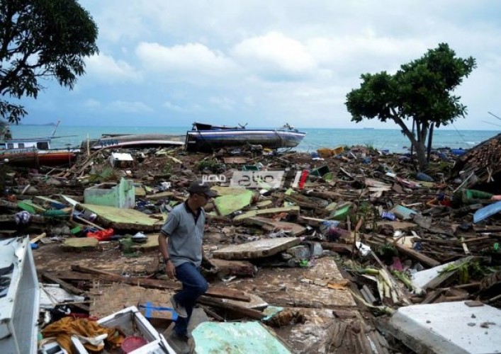10 صور ترصد موجة تسونامى بأندونيسا و مصرع واصابة ما يقرب من 1300 مواطن