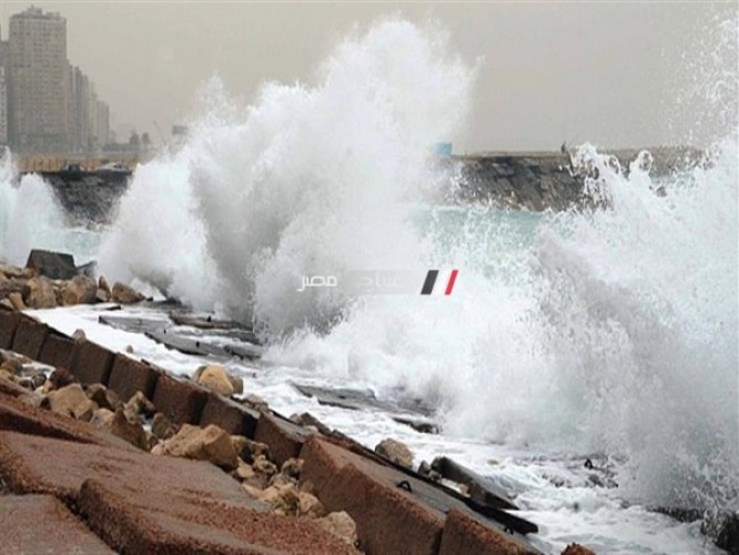 غلق بوغاز مينائي الإسكندرية والدخيلة بسبب سوء الاحوال الجوية