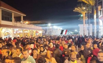 رئيس محلية راس البر: مليون زائر في ليلة رأس السنة وبدون إشغالات (صور)