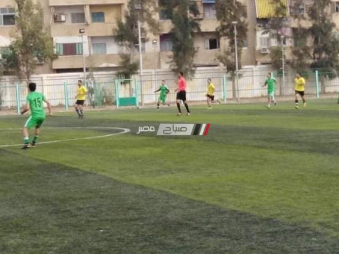 ختام فاعليات الجولة الثانية عشر من دوري مراكز الشباب النسخة السادسة بـ 6 مباريات بدمياط