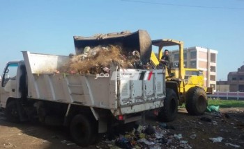 رئيس محلية دمنهور: رفع 10 طن قمامة في  حملات النظافة بقرية شرنوب