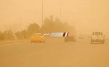 الأرصاد.. تطالب المواطنين بارتداء كمامات خلال العاصفة الترابية التى تشهدها البلاد