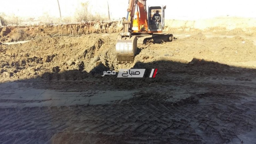 ازالة حالة تعدى على الأرض الزراعية بمساحة 200 متر بقرية الرياض