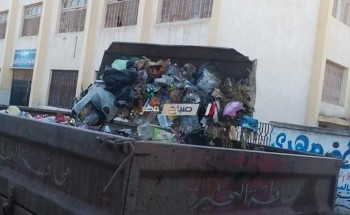 شن حملات نظافة مكبرة فى نطاق الوحدة المحلية بقرية زاوية غزال بدمنهور