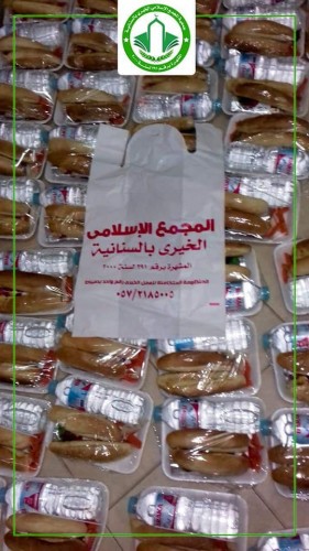 المجمع الاسلامي بدمياط يجهز وجبات غذائية لفرق عمل الحملة القومية للتطعيم ضد شلل الاطفال