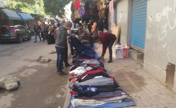 حملات إزالة إشغالات وتعديات مكثفة بحى وسط فى الإسكندرية