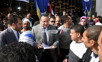 محافظ الإسكندرية يستمع لمشكلات أهالي برج العرب