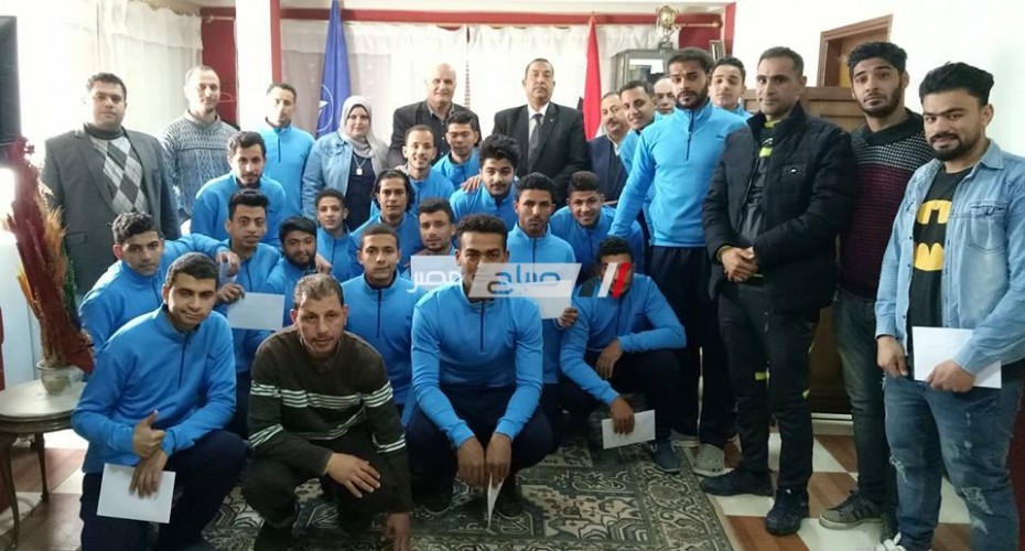 مشاركة فريق الصم في دوري كرة القدم للنسخة الثانية لعام 2019 بدمياط
