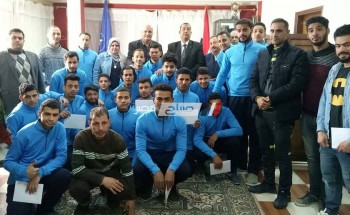 مشاركة فريق الصم في دوري كرة القدم للنسخة الثانية لعام 2019 بدمياط