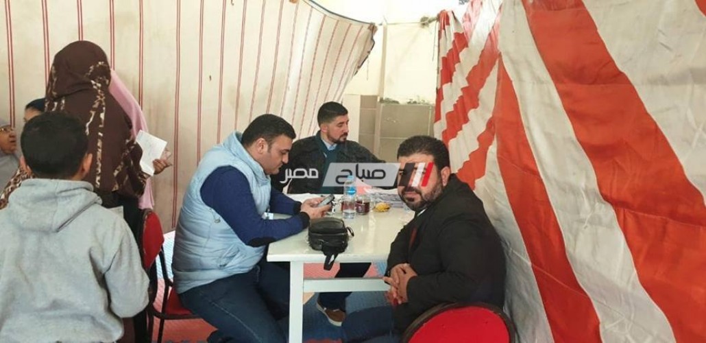 فحص 240 مريض في قافلة جمعية الأورمان بقرية البصارطة بدمياط